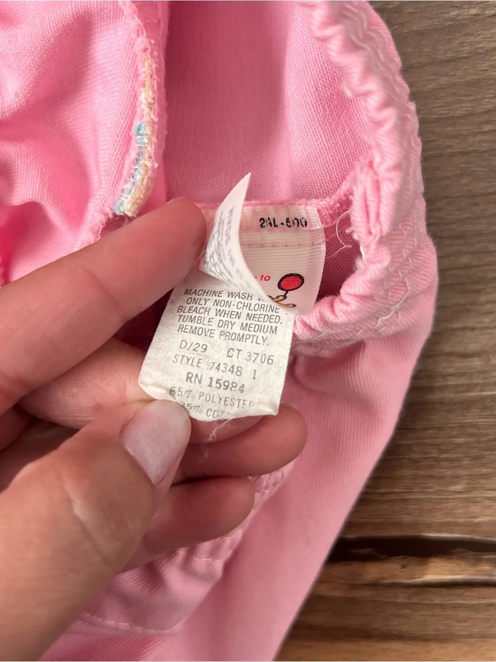 Vintage Winnie the Pooh Toddler Pink Shorts Size 2T